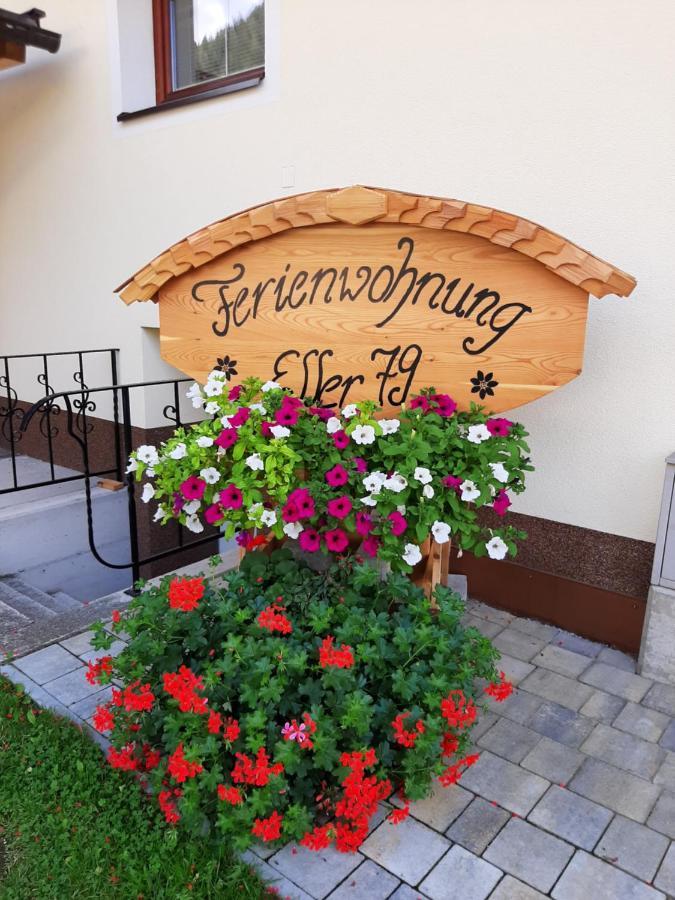 Ferienwohnung Eller 79 Vals Exteriér fotografie